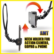 Hands Free Neck Holder Mount for Gopro Actioncam Phone