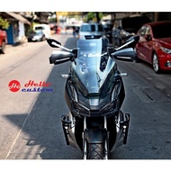 SALE" ชิวหน้า ทรงT สำหรับ ADV 150 / ADV 160 สโมค ใส ADV 150 / ADV 160 motor อะไหล่มอไซค์ ของแต่งรถ ช
