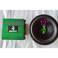 MOHAWK Woofer With 2 Channel Amplifier