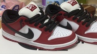 Nike sb Dunk Low pro chicago 紅黑白 uk5,us5.5,eur38,24cm