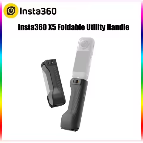 Insta360 Foldable Utility Handle Palm-sized Grip Desk Tripod Stand Support For Insta 360 X5 Original