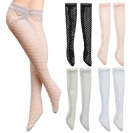 1 Pair 1/6 Fashion Doll Mesh Long Socks for Blythe ob24 ob22 Doll Stocking Clothes Accessories DIY Toys Decoration Doll Stocking