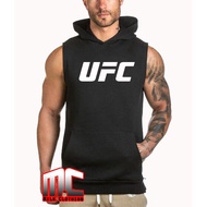 Ufc Jacket Vest Hoodie Vest - Milk Clothing