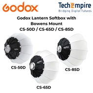 Godox Lantern Softbox CS-50D/CS-65D/CS-85D with Skirt Foldable Quick-Install Portable Round Shape So