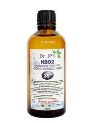 H2O2 HYDROGEN PEROXIDE FOOD GRADE H202 100ml.(Dr.Jompoj)