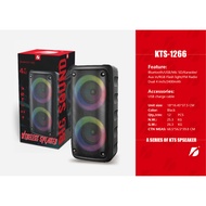 Buy 1 Holiday Gift Bluetooth Speaker KTS-1266 4 Inches*2 Strong Bass