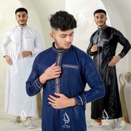 Jubah Pria Gamis Pria Jubah Muslim Al faan model Terbaru