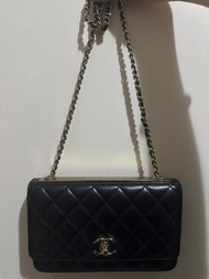 Chanel trendy woc 黑金