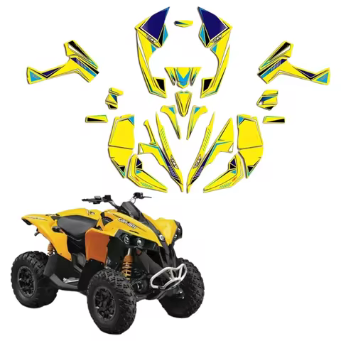 ATV Decals Stickers Graphic Kit For Cam Am CAM-AM Renegade 500 800 1000