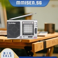 [mmisen.sg] KK-9803 Full 10 Band Radio FM/MW/SW1-8 Portable Radio AM FM Radio for Elder