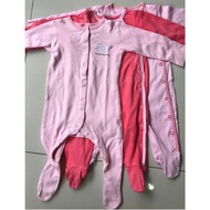 Sleepsuit / Children's Sleepwear / Baby Pajamas / Girls NEXT UK ORI Pink Animals