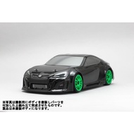 Yokomo M7 ADVAN MAX Orido 86 Drift Car with Light Decals, Unpainted Body SD-M786BA