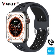 Vwar DT7 MAX Smart Watch Series 7 NFC GPS Tracker Smartwatch Bluetooth Call Men Women 45mm Sports Watches 8 Pro for IOS Android