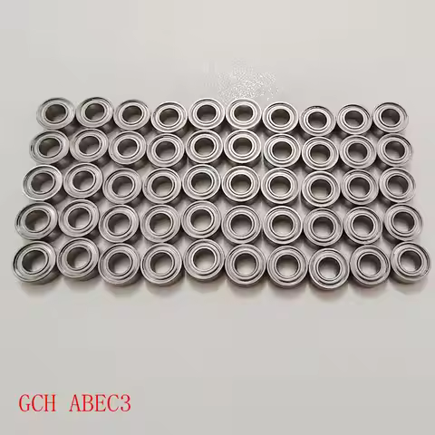 Free shipping 6x10x3 50PCS MR106 ZZ ABEC3 Shield bearing 6x10x3mm RC