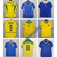 2002 Brazil Football Home Away Retro Soccer Jersey 2004 Brasil Home jersey Retro Jersey