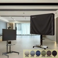 Tv Cover Rainproof Sunproof Long Use Thick Fabric (Tv Size 24"-55") Made In Thailand