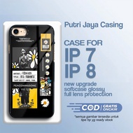 IP 7 Case Latest/8 - IP 7 /8 - New Aesthe Motif - Cute Cool - Premium Glossy Hardcase - Latest IP So