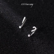 1000earring 925 Sterling Silver ?! Jacket Earrings - Silver