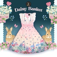 BLT BRAND : Pink Long Dress With Printed Pattern Looking For Work M New