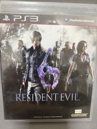 二手 Resident Evil 6 PS3 遊戲 