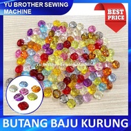 Borong Murah Butang Baju Kurung Kristal/Krystal/Crystal 24L/15mm (Acrylic)
