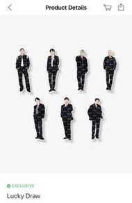 BTS防彈少年團 PTD首爾演唱會 壓克力磁鐵(南俊+號錫)