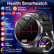 2025 New AI Diagnosis ECG+PPG Smart Watch Blood Lipids Uric Acid Body Composition Test Men Bluetooth
