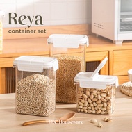 Storage Jar • TEC • REYA Cereal Jar Food Storage Airtight Dry Food Storage Container Food Storage Bo