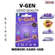 Memory Card V gen 4GB Class 6