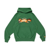 HUMAN MADE HUMAN HOPE HEAVYWEIGHT HOODIE GREEN SIZE M