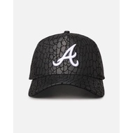 (gorra) ATLANTA BRAVES 'CROC SKIN' 9FORTY A-FRAME SNAPBACK