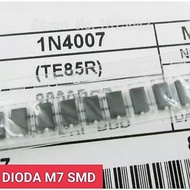 (10 PCS) DIODE M7 SMD 1A 1N4007 DIODE IN4007 SMD RECTIFIER 700V DIODE M7 1A DIODE M7 SMD