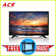 【hot sale】 ♞,♘ACE 24" Super Slim HD LED TV LED-802 with Bracket