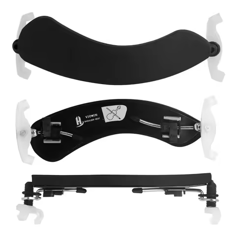 4/4 Violin Shoulder Rest 3/4 1/2 Adjustable Professional Violin Chinrest Shoulder Rest String Instru