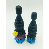 Red Open Electric Cross Joystick Switch Waterproof Handle HKD-FW22 Two-Way Four-Way Self-Recovery Se