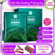 Senana Seaweed Mask Hydrates - Reduces Acne And Blackheads - Prevents Freckles Mask Domestic Trung A76