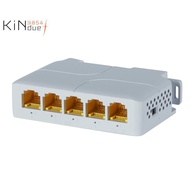 Gigabit PoE Extender 802.3af/At/Bt 5 Port PoE Repeater Vlan Extend Additional 100m(328ft) of Power a