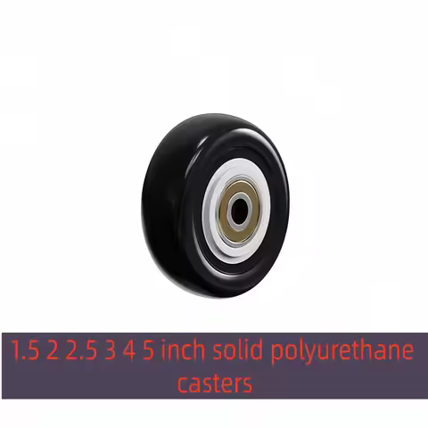 Universal Wheel Accessories Wheel 1.5 2 2.5 3 4 5inch Silent Wear resistant Bearing Wheel