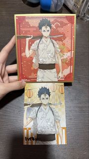 排球少年 西谷夕 色紙 卡片 2張