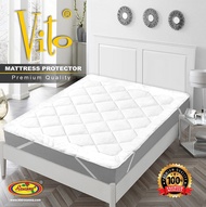 Vito Akiko - Mattress Matras Protector Pelindung Kasur Spring Bed Super King 200x200 King 180x200 Qu