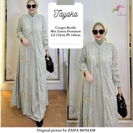 TAYAKA/DRESS/LONGDRESS/GAMIS RAYA/ORI