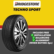Tyre BRIDGESTONE TECHNO SPORT 205/55R16 (With Installation)