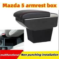 Mazda 5 Special Leather Handheld Box Armrest Box No Punching Central Handheld Box Collecting Handheld Box Car Cup