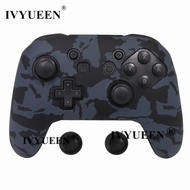 Anti-slip Silicone Skin Cover for Nintendo Switch NS Pro Controller Protective Transfer Print Case Analog Stick Caps