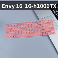 Silicon Laptop Keyboard Cover for HP Envy16 16-h1006TX Computer Keyboard Protective Film Dust and wa