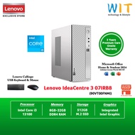 Lenovo IdeaCentre 3 07IRB8 90VT00FNMI (Intel Core i3-13100/8GB-32GB RAM/512GB SSD/Office/W11/3 Years