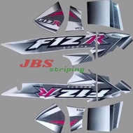 Striping variation f1z r 2004 sticker Yamaha fizr fiz r f1z r f1zr 2004 black white pink