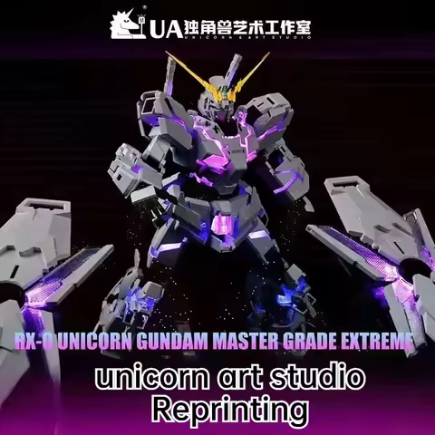 【in Stock】Unicorn Art Studio MGEX RX-0 Unicorn Wireless RGB LED Light Kit Remote Control APP Control