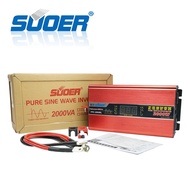 เพียวซาย 24V Suoer solar inverter 24v 220v 2000 watt pure sine wave inverters