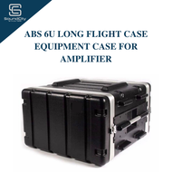 ABS 6U Long Flight Case Equipment Case For Amplifier
